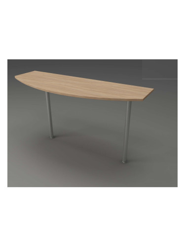 Офис модул-дъговиден плот OM 13-dst, дъб амбер