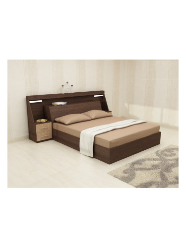 Спалня за матрак 164/190 Lazur-dst, венге