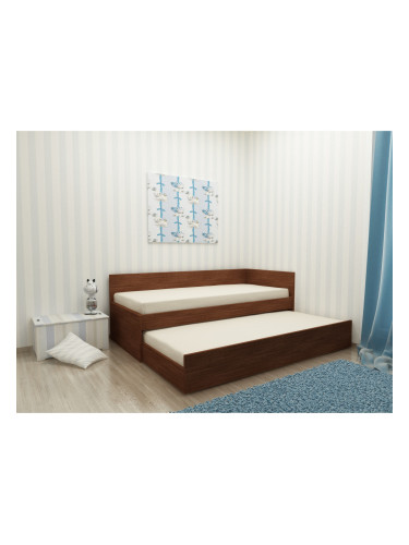 Детско легло сандвич за матраци-dst 82/190, венге