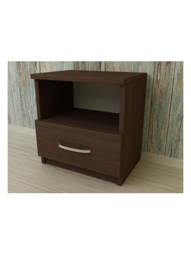 Нощно шкафче-dst, венге