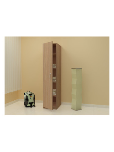 Еднокрилен гардероб G 8-dst, дъб aмбер