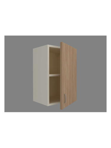 Кухненски модул MK-1 dst, 700/400/300, бежово и дъб амбер