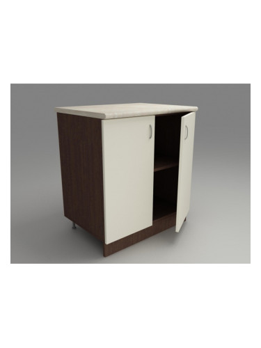 Кухненски модул MK-46 dst, 900/800/600-480, венге и бяло