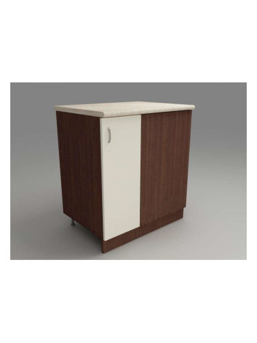 Кухненски модул MK-48 dst, 900/900/600-480, венге и бежово