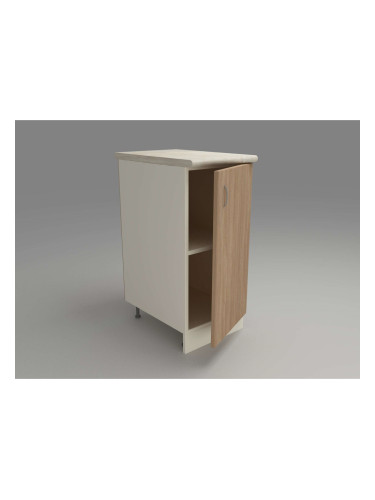 Кухненски модул MK-40 dst, 900/400/600-480, бежово и дъб амбер