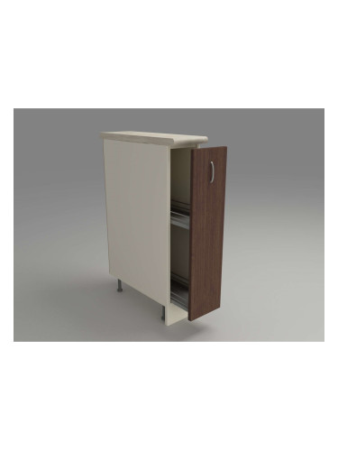 Кухненски модул MK-59 dst, 900/150/600-480, бежово и венге