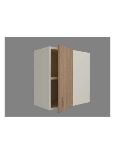 Кухненски модул MK-19 dst, 700/600/300, бежово и дъб амбер