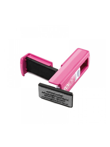 Colop Печат Pocket Stamp Plus 20, джобен, 14 x 38 mm, розов