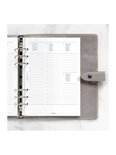 Filofax Календар за органайзер, A5, вечен