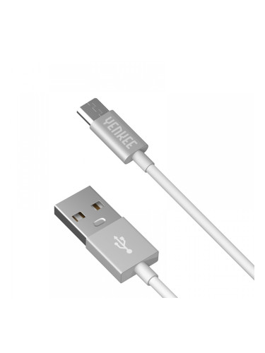 Yenkee Кабел 222 WSR, USB-A Male към Micro USB-B Male, 2 m