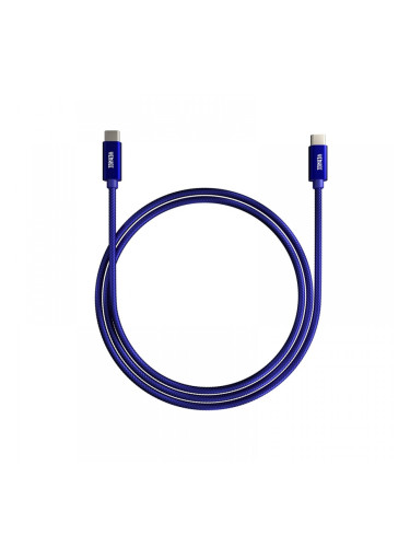 Yenkee Кабел USB Type-C към USB Type-C, 2 m, син