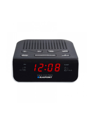Blaupunkt Радио часовник CR5WH, FM радио, черен