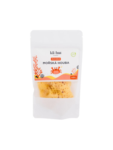 Kii-Baa Organic Silky Sea Sponge 10-12 cm Аксесоари за къпане 1 бр
