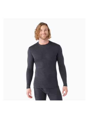Мъжка термоактивна блуза Smartwool Merino 250 Baselayer Crew Boxed charcoal heather