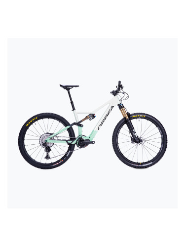 Orbea Rise M10 360Wh 2022 бял/зелен електрически велосипед