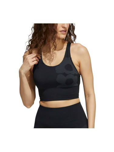 ADIDAS x Marimekko Aeroknit Flower Bra Black