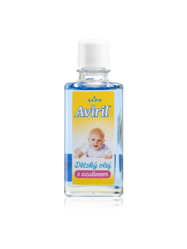 Alpa Aviril Baby oil with azulene нежно детско масло за чувствителна кожа 50 мл.
