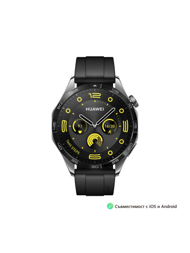 Часовник Huawei GT4 Phoinix-B19F (Male), Black