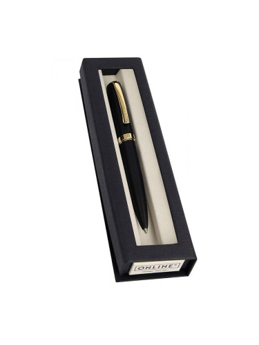 Химикалка Online - Eleganza Classic, черна-златиста