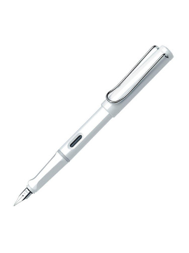 Писалка Lamy - Safari, бяла, F