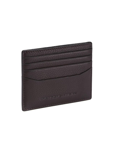 Калъф за кредитни карти Porsche Design Business 8, RFD защита, тъмнокафяв