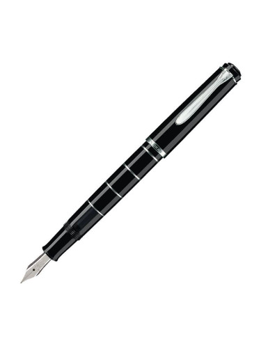 Писалка Pelikan - 215 Series, Black/Silver, M