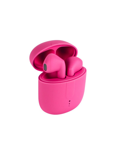 Слушалки Bluetooth безжични Setty Barbie Style, Цикламени