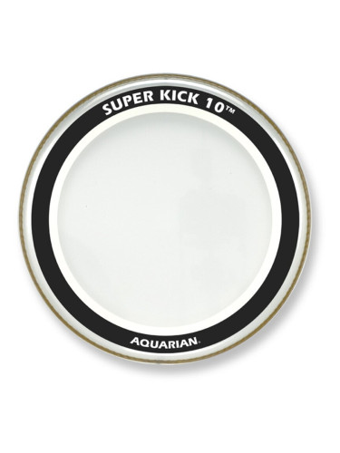 Aquarian SK10-20 Super Kick 10  Clear 20" Kожа за барабан