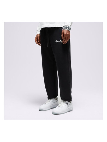 Nike Панталони Lj M Nk Open Hem Brsh Flc Pnt Nba мъжки Дрехи Панталони FB7127-010 Черен