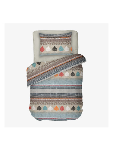 Качествено Спално Бельо КАЯ, 100% Памук Ранфорс , 3 части