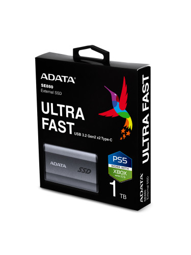 ADATA EXT SSD SE880 1T GRAY