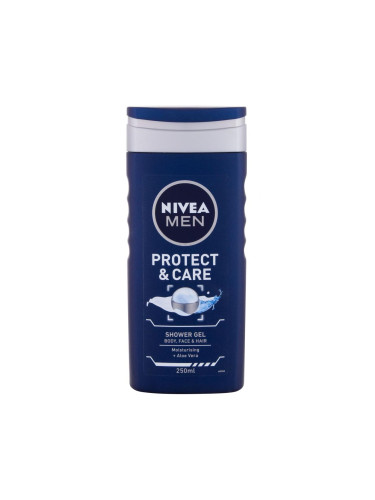 Nivea Men Protect & Care Душ гел за мъже 250 ml
