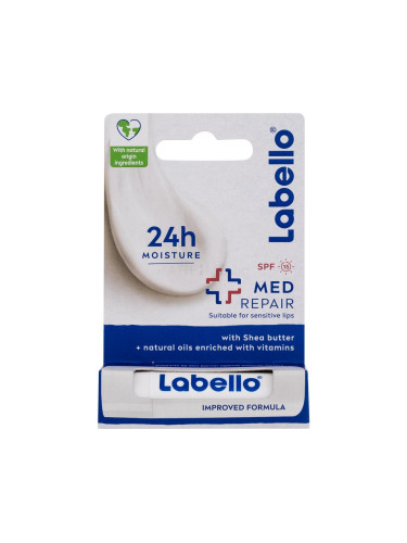 Labello Med Repair SPF15 Балсам за устни 4,8 гр