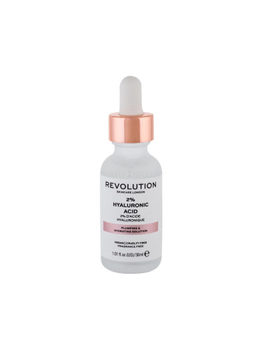 Revolution Skincare Skincare 2% Hyaluronic Acid Серум за лице за жени 30 ml