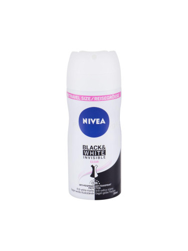 Nivea Black & White Invisible Clear 48h Антиперспирант за жени 100 ml