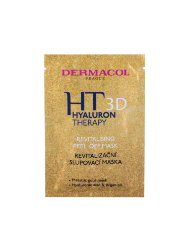 Dermacol 3D Hyaluron Therapy Revitalising Peel-Off Маска за лице за жени 15 ml