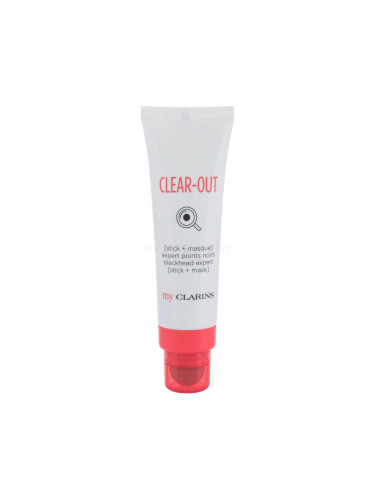 Clarins Clear-Out Blackhead Expert Stick + Mask Маска за лице за жени 50 ml