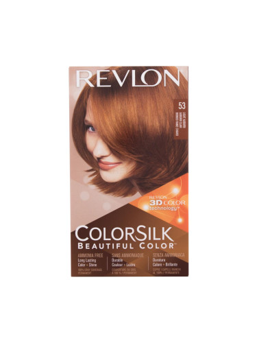 Revlon Colorsilk Beautiful Color Боя за коса за жени Нюанс 53 Light Auburn Комплект