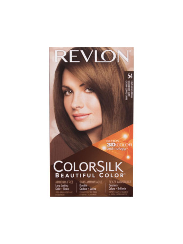 Revlon Colorsilk Beautiful Color Боя за коса за жени Нюанс 54 Light Golden Brown Комплект