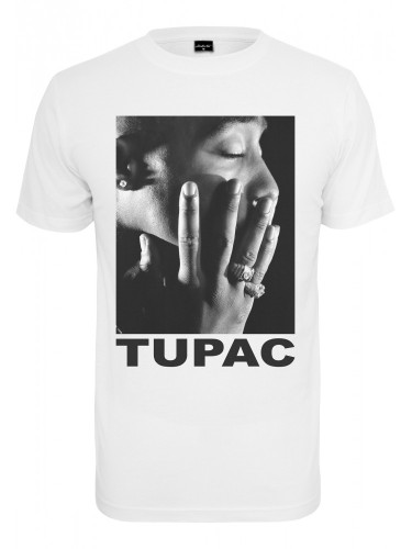 Мъжка тениска Mister Tee Tupac Profile в бяло