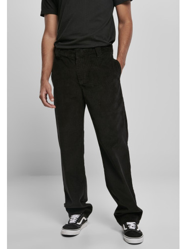 Мъжки панталон в черно Urban Classics Corduroy Workwear 