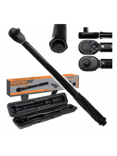 Ключ динамометричен 3/8", 7-112Nm, BIGSTREN PROFI 22097