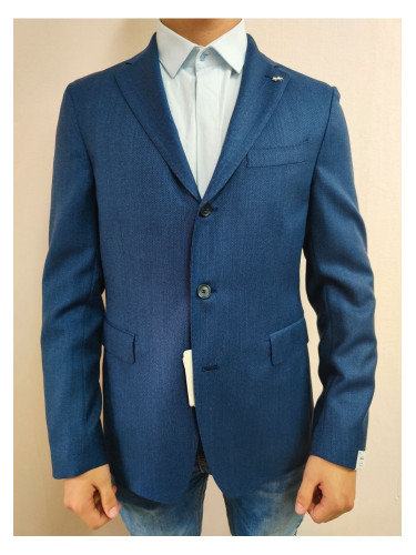 Мъжко сако Travel Jacket в син цвят Van Gils