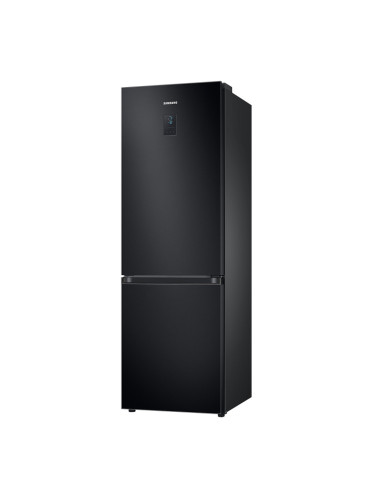 Хладилник с фризер Samsung RB34T672EBN/EF, клас E, 344 л. общ обем, свободностоящ, 254kWh/годишно, технология SpaceMax, технология All-Around Cooling, черен