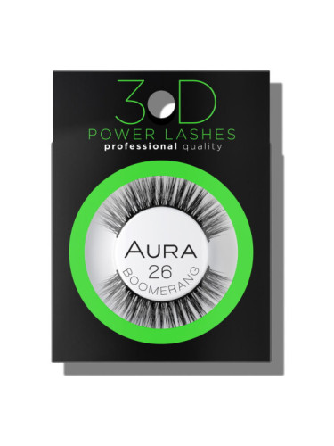 AURA 3D POWER LASHES Изкуствени мигли 026 BOOMERANG