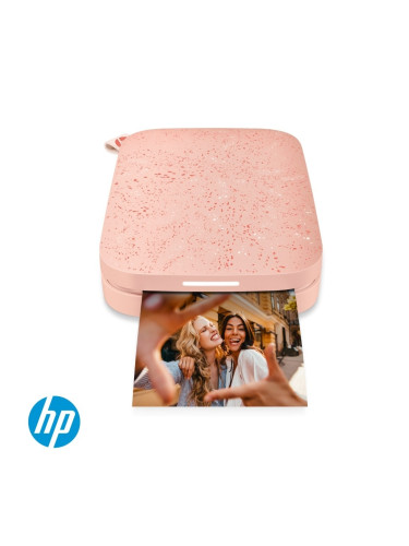 Мобилен принтер HP Sprocket Pink 2x3, фотопринтер, bluetooth, розов