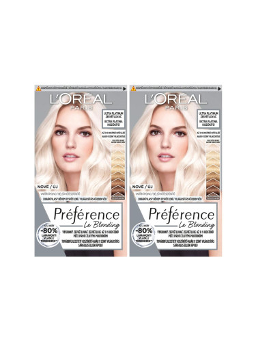 Пакет с отстъпка Боя за коса L'Oréal Paris Préférence Le Blonding