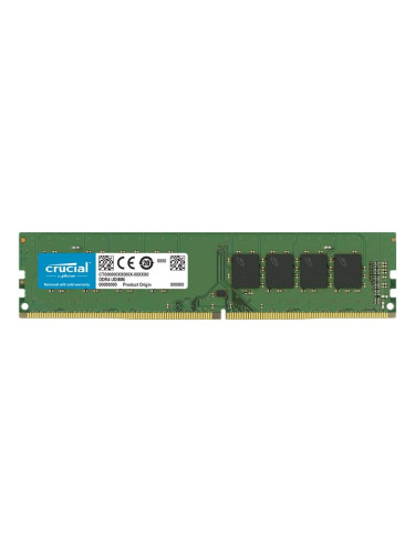Памет Crucial 16GB DDR4-3200 UDIMM CL22 (8Gbit/16Gbit) CT16G4DFRA32A
