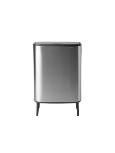 Кош за смет Brabantia Bo Touch Hi 60L, Matt Steel Fingerprint Proof