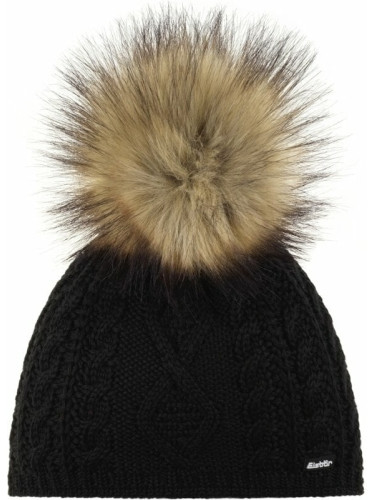 Eisbär Neila Lux Beanie Black/Beige UNI Шапка за ски